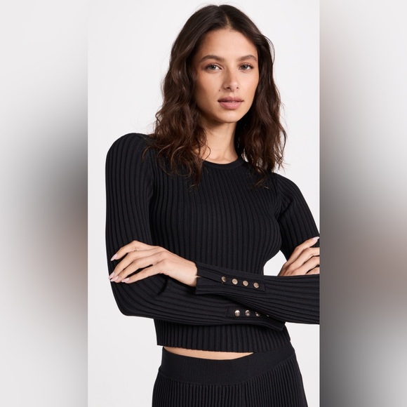 NWT Solid & Striped - The Landman Sweater (Fiery Red) - Picture 11 of 12